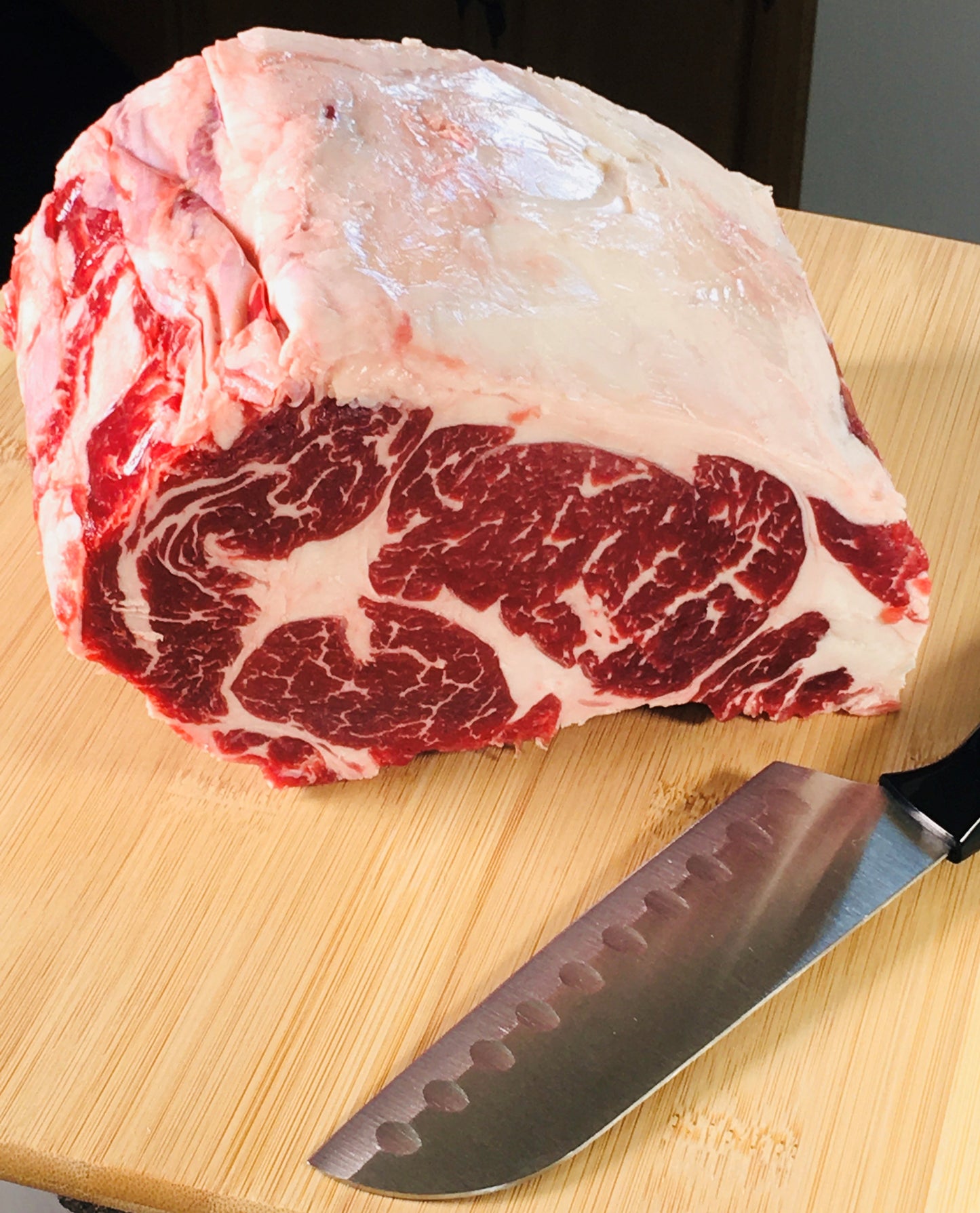 Wagyu Prime Rib 3 bone ( Serves 6–10 people at 8 to 12 lbs avg.)