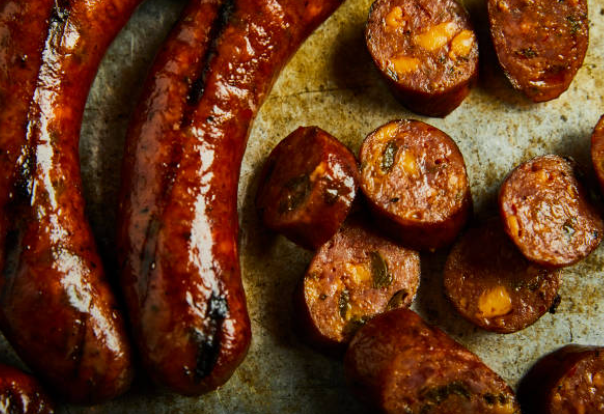 Jalapeno Cheese Smoked Sausage 12 oz pack (3oz per Link)