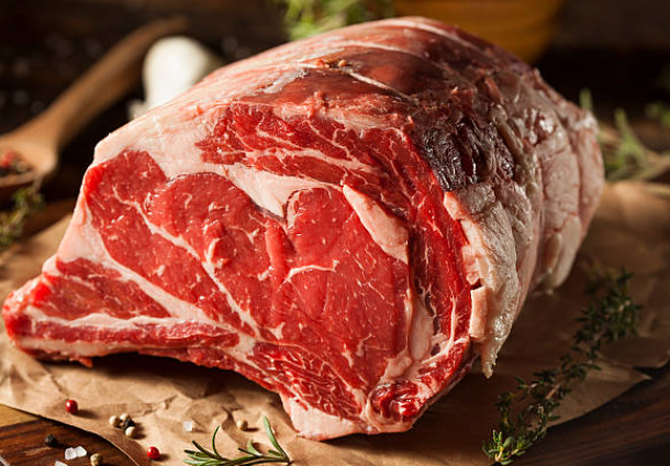Wagyu Prime Rib 2 bone (5- 8 lbs avg. serves 4–6 people)