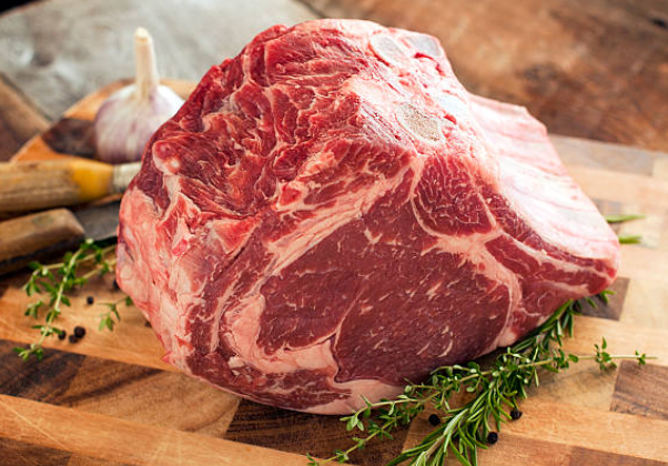 Wagyu Prime Rib 2 bone (5- 8 lbs avg. serves 4–6 people)