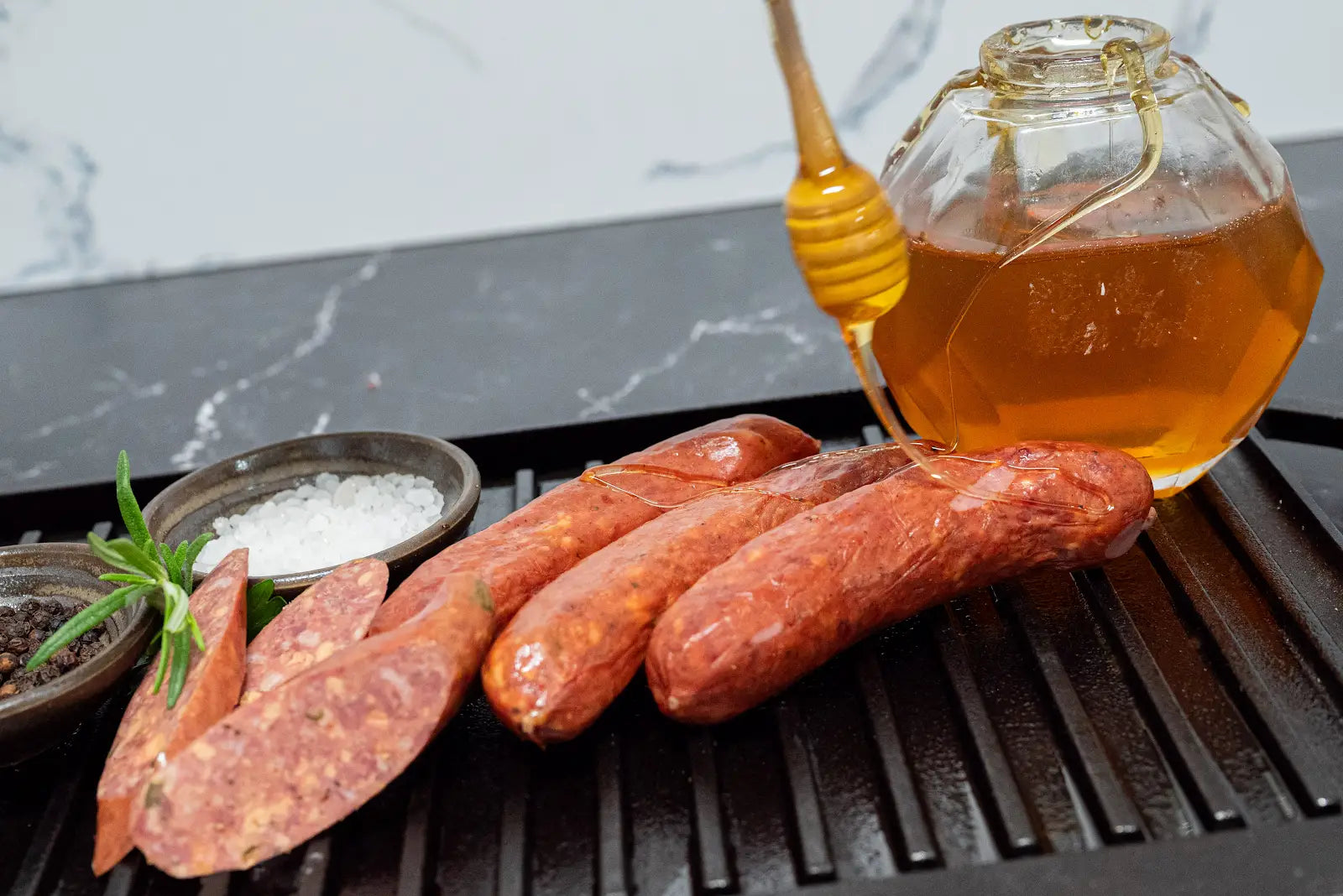 Honey Chipotle with Pepper Jack Cheese Sausage 12 oz pack (3oz per