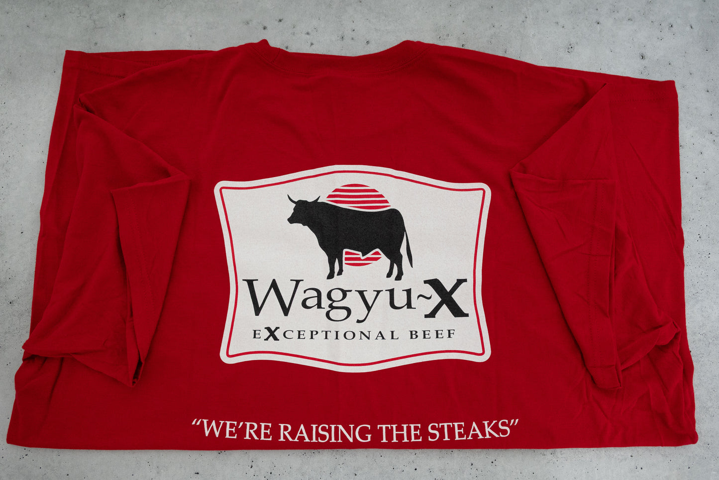 Wagyu-X Short Sleeve Tee — Red